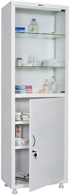 Шкаф медицинский Hilfe МД 1 1760/SG